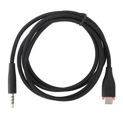 Type C To 3.5mm Headphone Aux Cable OFC Woven Cable Headphone Replacement Cable for MMX150 Headset