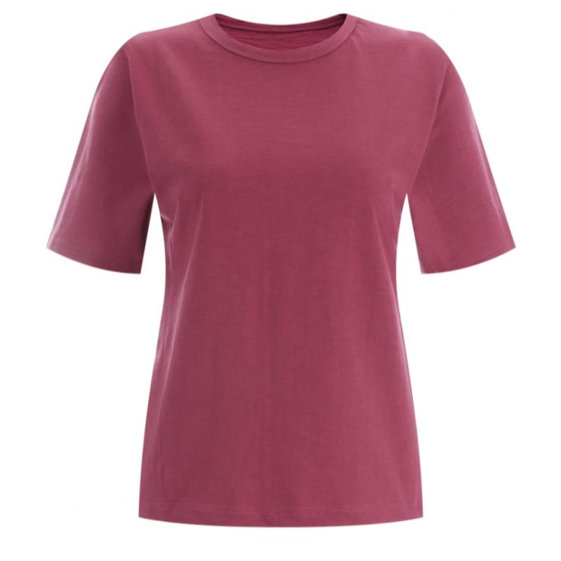 Shop Women 20s 100 CoTTon Slub Round T shirT Green Dai Wsh 12015