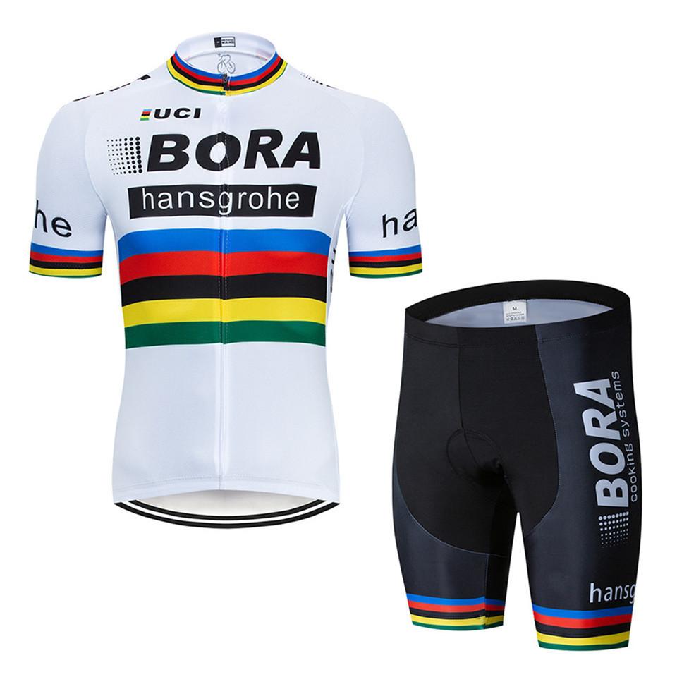 Team Edition Cycling Suit BORA Road Bike Set Summer Mountain Bike Road Bike Suit Tour de France Cycling Suit