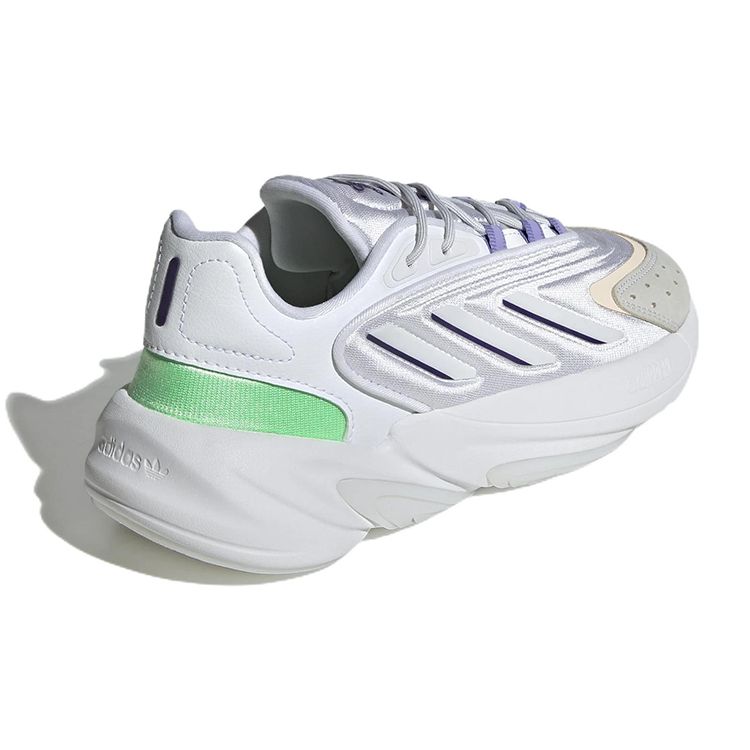 Adidas Ozelia White Purple Green Women Sneakers Cloud-White Dark-Purple Beam-Green GW3065