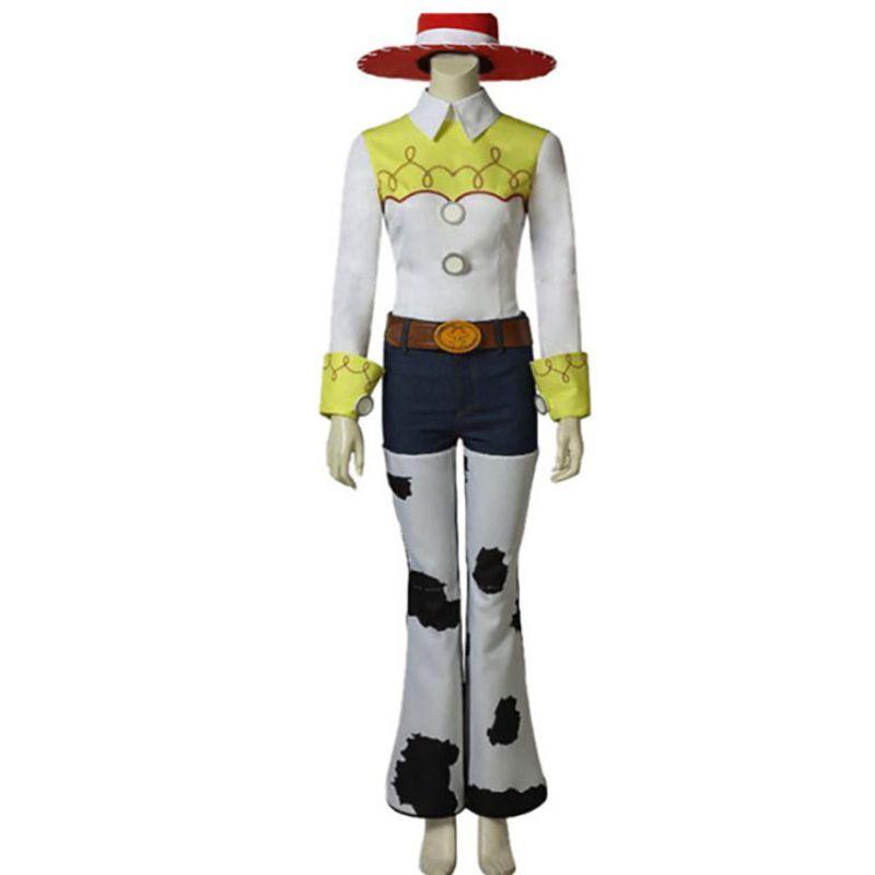 Xinbo Yuan Toy Story 4 Woody Cosplay Vollständiges Set Cosplay Kostüm Cowboy Polizeichef Herrenbekleidung Auf Lager