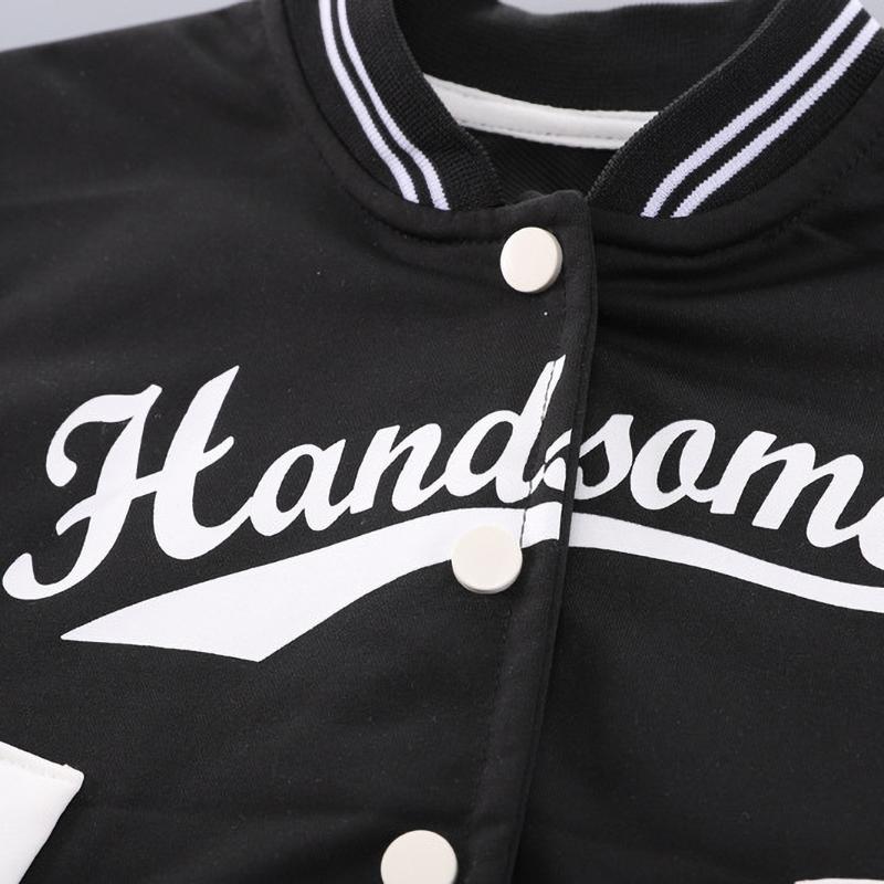 Kids Baseball Clothing Suit Boys Girls Casual Sports Sets Coat Pants Tripartite Spring Autumn Thin Baby Tracksuit Outfits