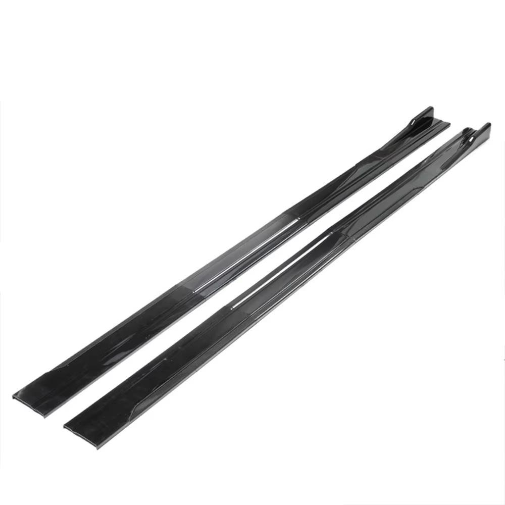Universal Car Side Skirt 8 Pcs 2.2m Winglet Splitters Lip Side Spoiler For Edge Fiesta Focus Fusion Mustang mach-e Taurus