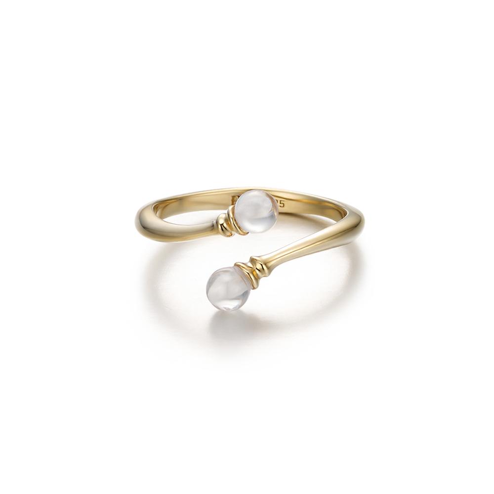 Paigeflynn [Silver 925] Falling Due Open Ring