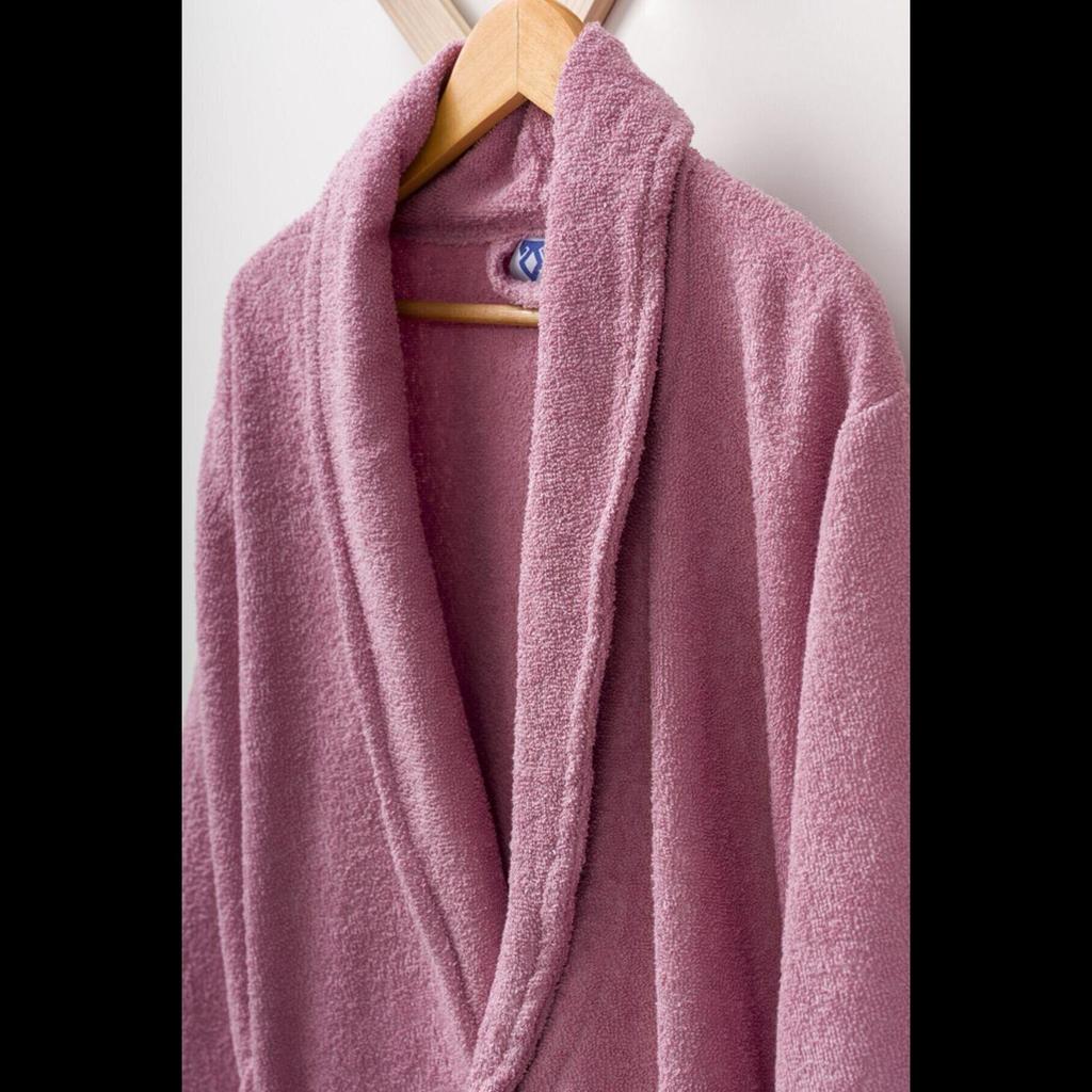 Plum 100% Cotton Bathrobe Women
