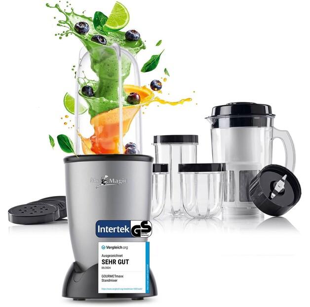 Stationary Blender Gourmetmaxx Mr. Magic Set 18-piece. Silver (13995)