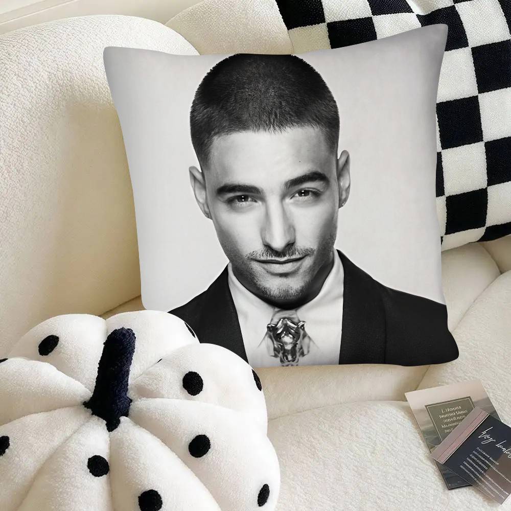 Klassische Singer MMaluma Musik Kissenbezug Mode Quadratischer Kissenbezug Schlafzimmer Sofa Raum Ins Dekoration Freizeit