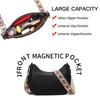 LEEXTON Women's Shoulder Bag, Large Capacity, Wide Strap, Crossbody Bag, Simple and Stylish, Perfect for Commuting, with Adjustable Strap