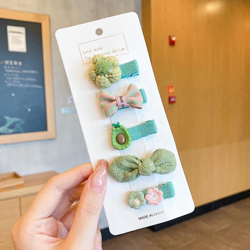 Baby Haarspangen - Kleine Größe, Nicht schädlich für zartes Haar, Fötales Haarspangen, Entzückende Schleifen-Haarspangen für Babymädchen