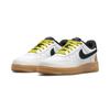 New Nike Air Force 1 Low Top Skateboard Shoes White Black Children Aged 3 7 Years Old DO5856-100