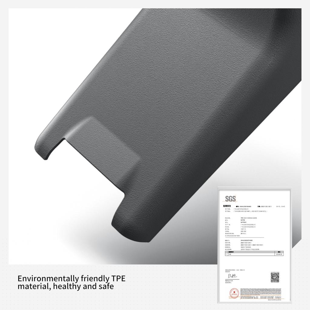 for Tesla Model Y Launch 2025 2026 Juniper Anti-dirt Protective Pad Central Control Side Anti Kick Pad TPE Accessories