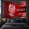 Personalized Tapestry Wall Hanging Poland Pattern Art Background Cloth