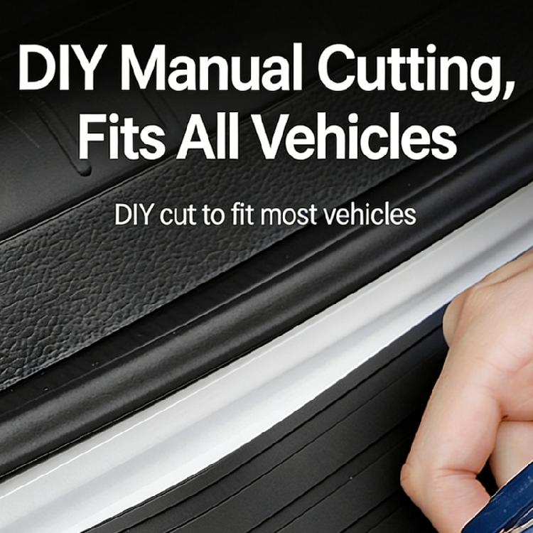 105'' Automotive Rubber Protection Strips for Rear Bumpers Anti Scratch Anti Collision & Scratch Guard