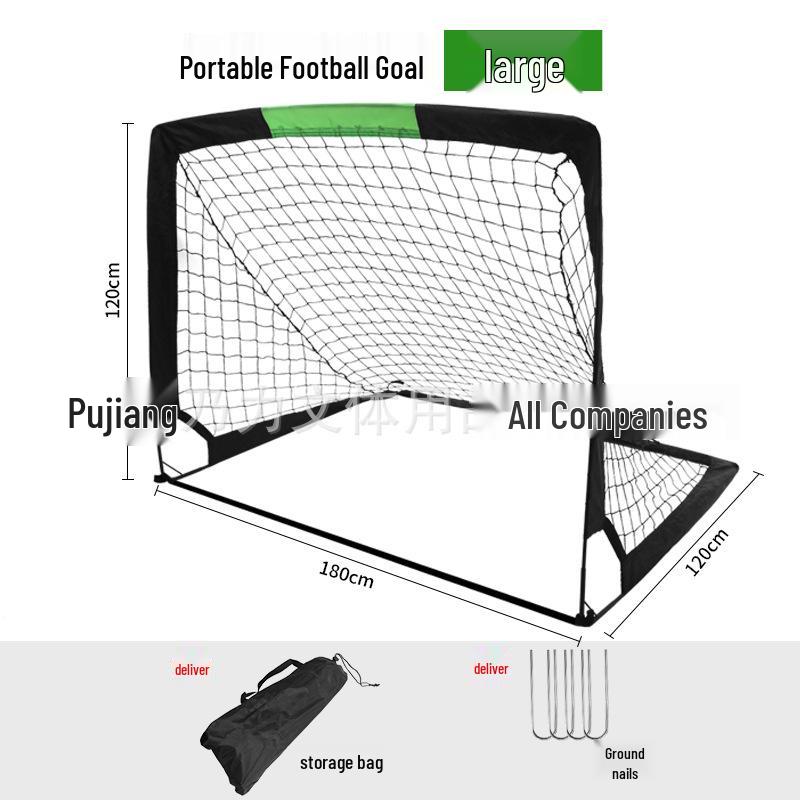 Foldable Portable Soccer Goal for Children - Indoor/Outdoor Training Stand