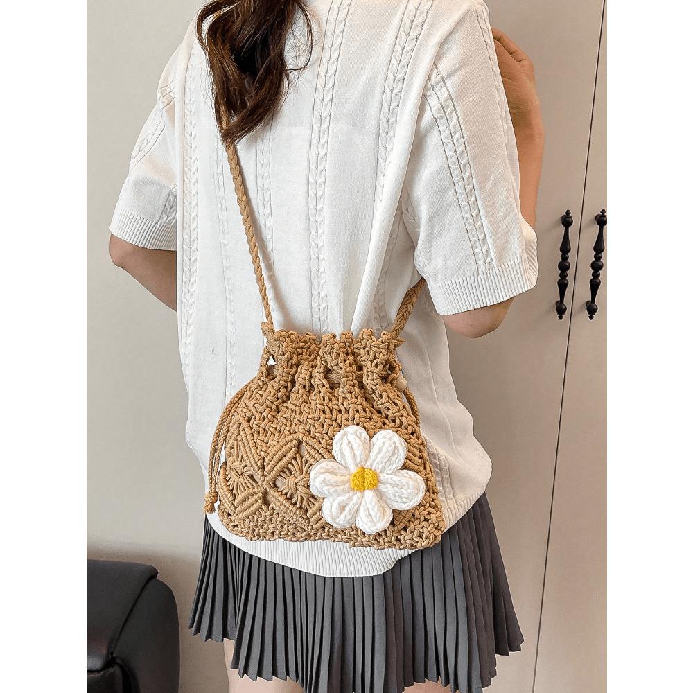 

Маленькая плетеная сумка кроссбоди ручной работы для женщин, новая плетеная сумка-мессенджер, нишевая пляжная повседневная сумка через плечо, мини квадратная сумка-конверт, сумка кроссбоди one-size хаки