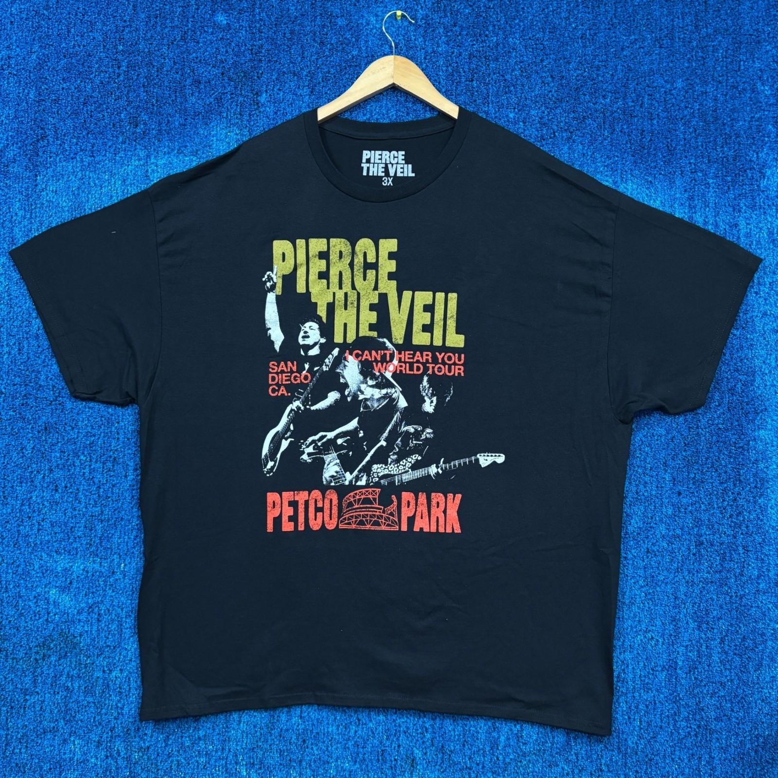 Pierce the Veil Графическая футболка «I Can’t Hear You World Tour» Размер 3XL XXL