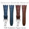 26mm 27mm Calfskin Leather Watch Strap for Audemars Piguet Royal Oak Offshore Ap15400/15500/26331 Watchband Folding Buckle