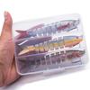 3pcs 8 Segment Fishing Lure Multi Jointed  Swimbait Artificial Bait Slow Sinking Bionic Fishing Bait Cool Fishing Gear