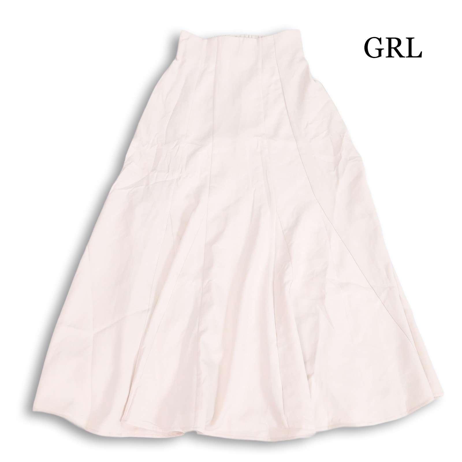 [New, unused] GRL Grail All Year Long Maxi Length Stretch Flare Skirt Sz.S Ladies