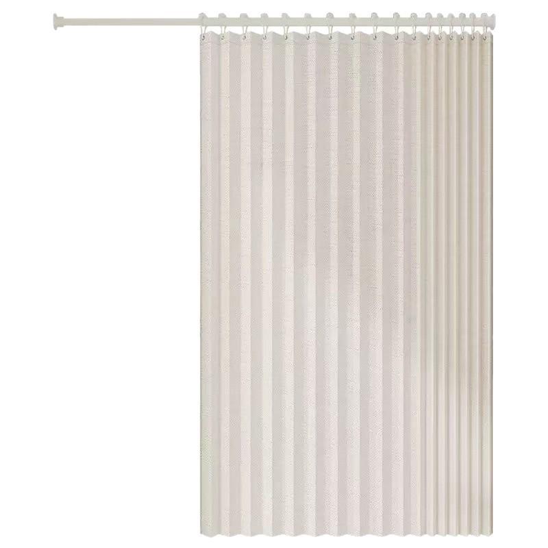 Premium Imitation Linen Door Curtain for Bedroom, Kitchen, and AC Shading