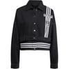 Originals Women's Adibreak Denim Two-In-One Track Top Black Women JJ3095