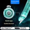 Push-Type Retractable Fountain Pen Timeless Ds7158 Pilot Pen with Small Compartment Technology Inkless Writing Practice
