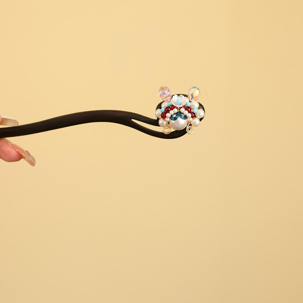 Tassel New Chinese Style Hair Clip Red Hanfu Hairpin Classical Horse Face Skirt Headwear Bridal Style 11