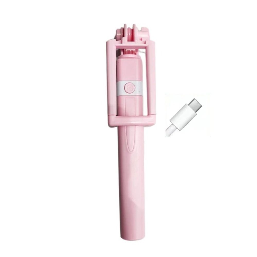 3.5mm Plug Portable Handheld Selfie Stick Type-C Plug Extendable Selfie Stick Cellphone