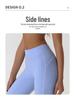 Women's Slim Fit Color Block Yoga Suit - Naked Feeling Outdoor Sportswear Set