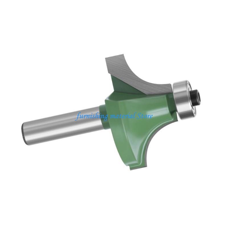 Y5GD 8mm Shank 6pcs Roundover Router Bits for Edge Processing Milling Cutter