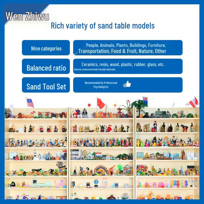 WenZhiWu Professional Psychology Sand Tray Set