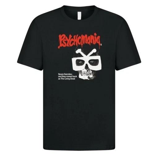 Футболка Psychomania 70-х Банда байкеров Фильм ужасов Ангелы дьявола Motorpsycho GT345 S