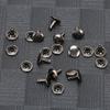Double‑Sided Rivet Leather Rivet Round  Rivet 200 Sets Rivet Rivet for Home Belts Leather Craft Bags Pet Collars Decoration