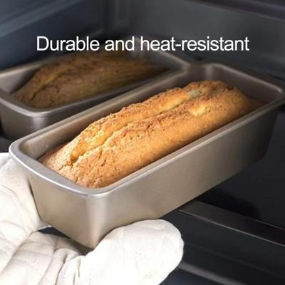 Cake Mold Non-stick Toast Box High Temperature Resistant Carbon Steel Baking Mold for Home Kitchen Party
