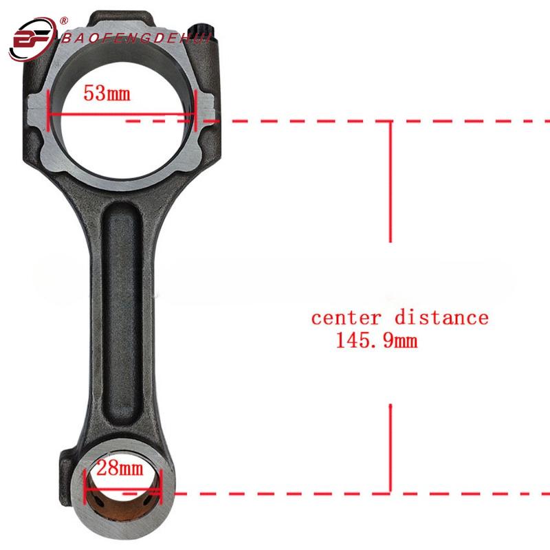 New 1x Connecting Rod for Hyundai Santa FE Conrod For Kia Sportage 2188CC 2.2 CRDI 16V Engine D4EA D4EB 23510-27300-