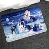 HD New Pretty Genshin Impact Furina Anime Entrance Door Mat Nordic Style Home Doormat Bathroom-Toilet Mats Bedroom Decor Mat