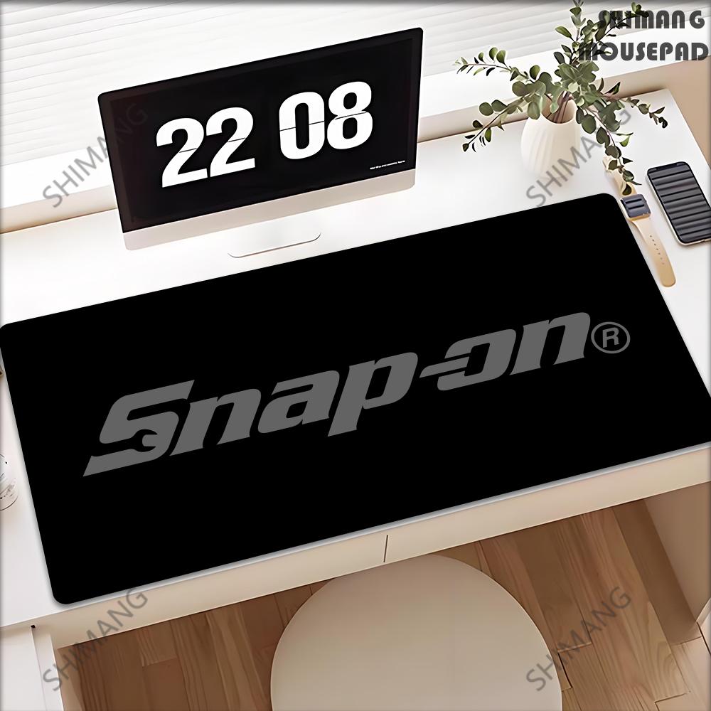 Mousepad Snap On Rubber Mouse Pad Gaming Accessory Pc Gamer Cabinet Carpets Office Computer Desk Mat Locking Edge Keyboard Mats
