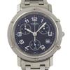 Clipper Watches CL1.910 blackDial Stainless Steel Quartz Chronograph Mens Used