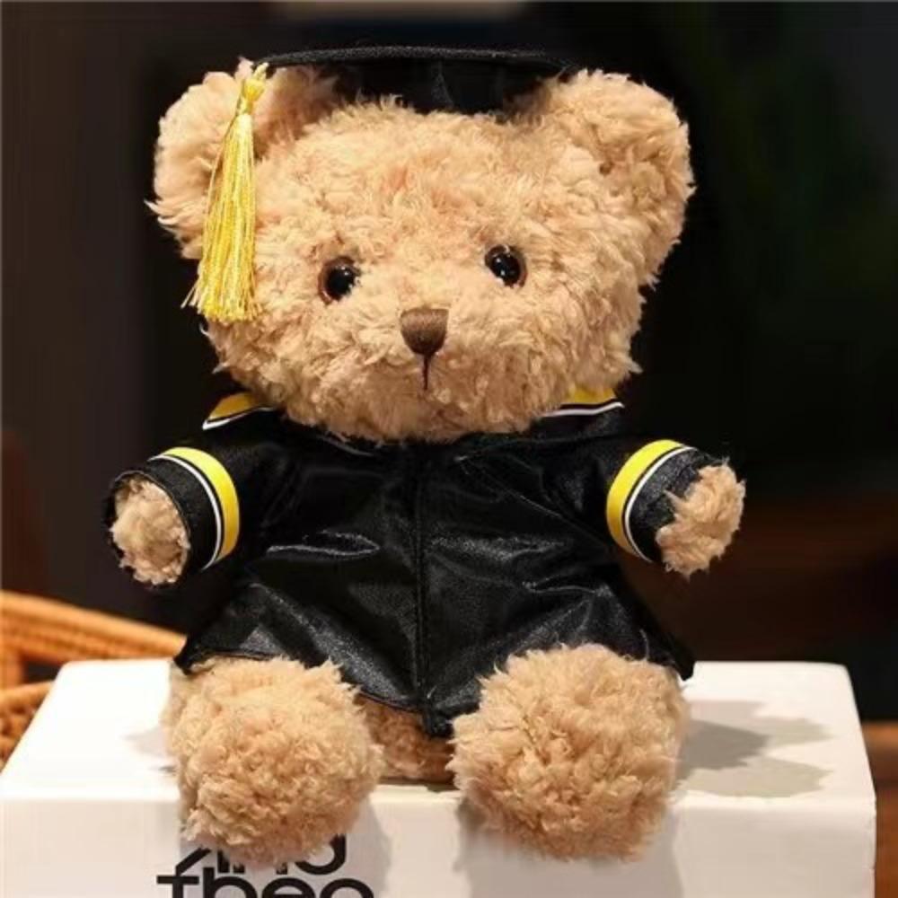 Graduation Dr. Bear Hat Dr. Bear Plush Bear Bachelor Teddy Bear Doll
