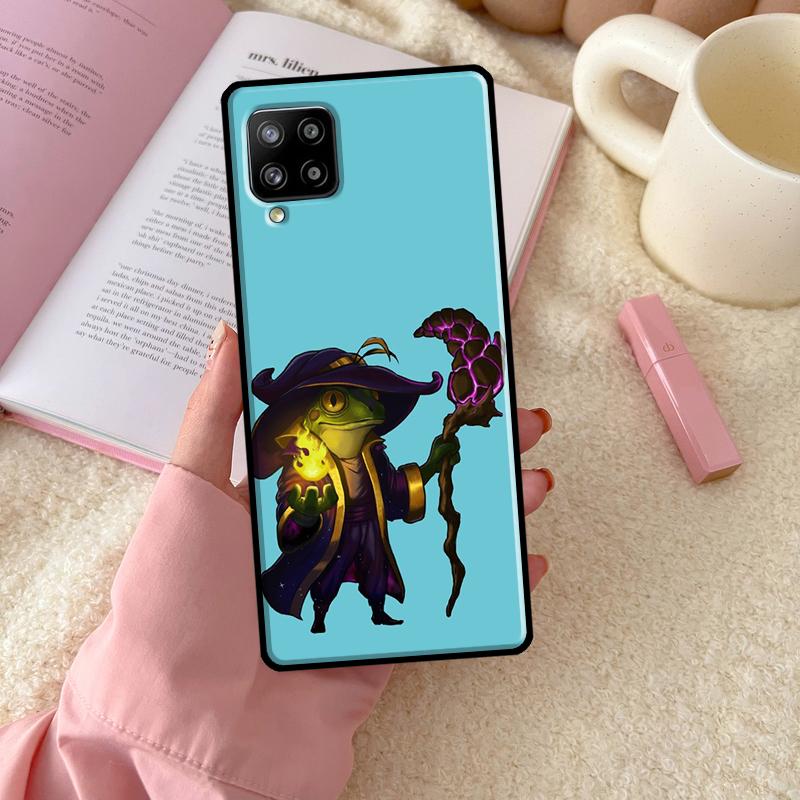 Cute Mouse Axolotl Frog Wizard For Samsung Galaxy A56 A54 A34 A14 A06 A16 A26 A36 A12 A32 A52 A13 A33 A53 A15 A35 A55 Case
