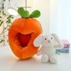 New Creative Flying Carrot Rabbit Plush Toy Rabbit Children's Car Doll Home Decoration Birthday Gift