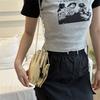 Personalized creative finger bag women's 2025 new cute girl foreign versatile chain crossbody acrylic dinner bag