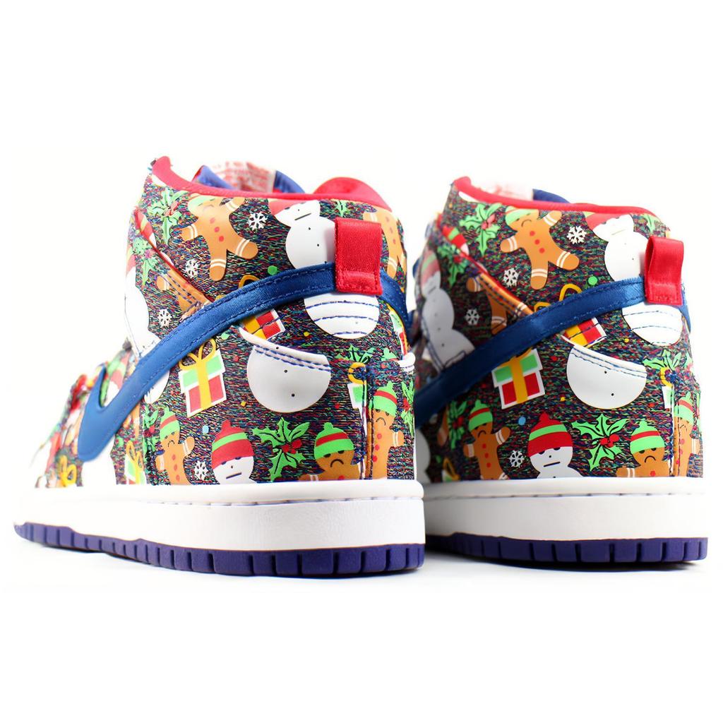 New Nike SB Dunk High Concepts Ugly Christmas Sweater 2017 881758-446