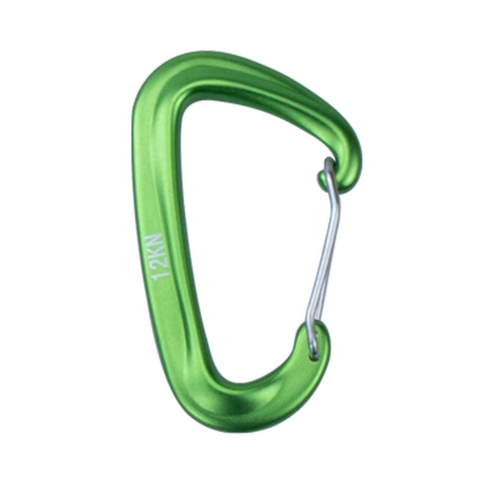 For Climbing D Shape Clip Carabiner Backpack Hook 22g Aluminium Carabiner