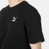 PUMA T Shirts Men's Black Crew Neck Moderate Straight Fit 536926-01