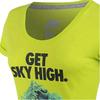 Nike Casual Sports Moisture-Wicking Breathable Short Sleeve T-Shirt Women Tops Olive-Green 649319-303