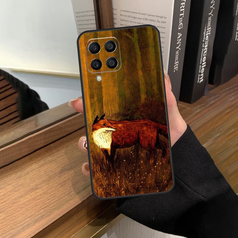 Winter Fox Foxes Case For Samsung Galaxy M35 M15 M55 M56 M36 M16 M06 M31 M13 M33 M53 M12 M32 M52 M14 M34 M54