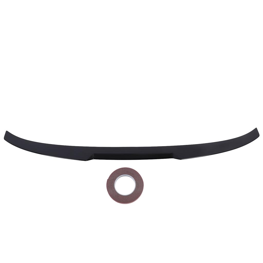Car Rear Spoiler for M4 Style Trunk Spoiler Wing Extension Fit For F30 3 Series Sedan M4 F80 2012 2018 Glossy Black