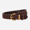 Trendy Suede Leather Belt Luxury Design Business Waist Strap Fashion Trouser Dress Belts