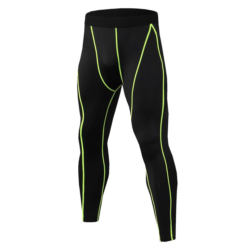 Men's Pro Quick-Dry Crew Neck Long Sleeve Tight-Fit Fitness T-Shirt